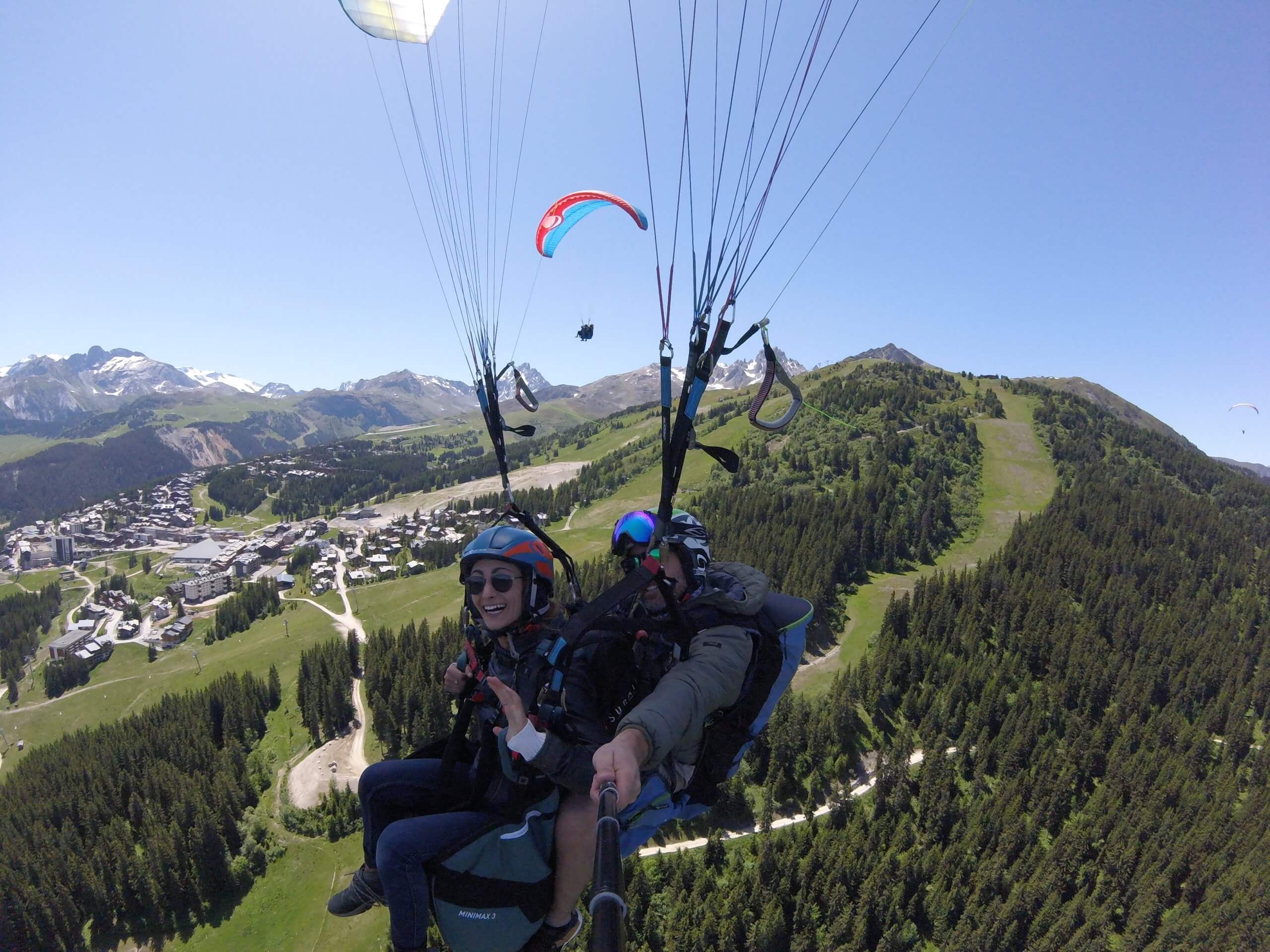 Parapente Courchevel, Méribel, Bozel